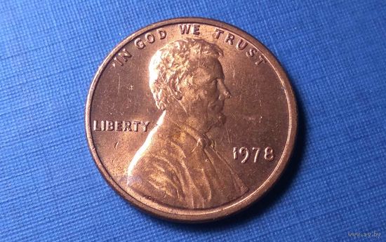 1 цент 1978. США.