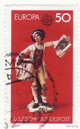 С.Е.Р.Т.Европейская конференция почтовых ведомств.Почтальон. 1976 год