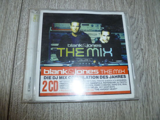 BLANR & JONES - THE MIX - 2002 - один диск - ТЕХНО -