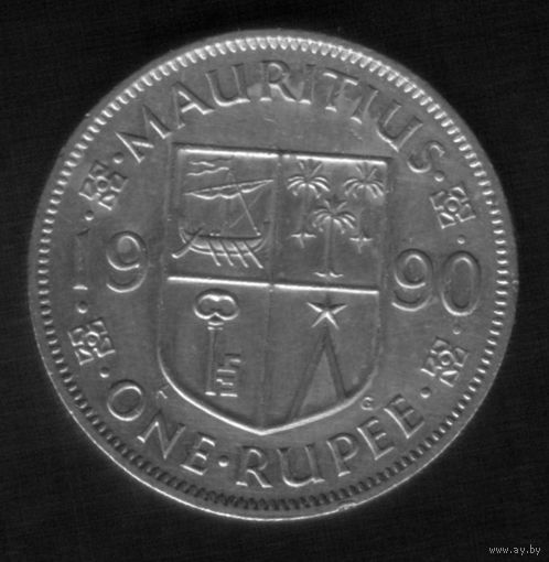 1 Рупия 1990 год Маврикий