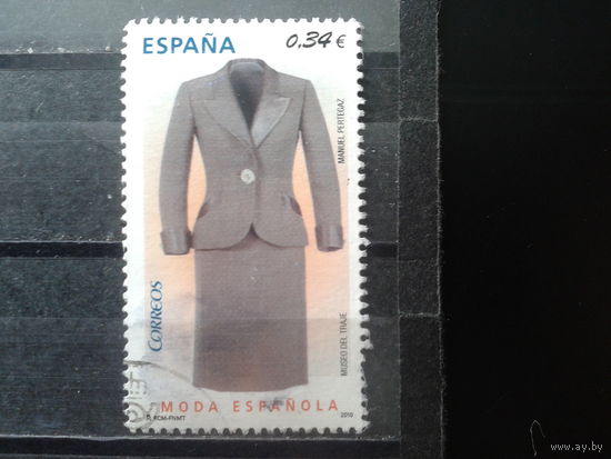 Испания 2010 Испанская мода, марка из блока