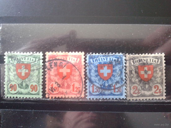 Швейцария 1924 Стандарт, гербы Полная серия Михель-28,0 евро гаш
