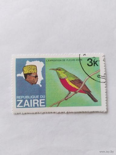 Заир 1979 птица