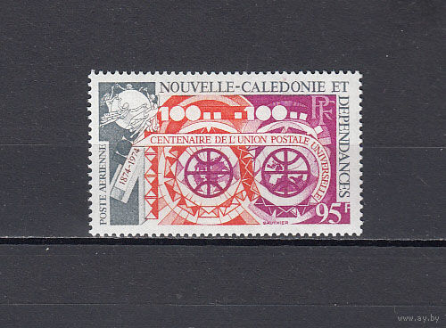 100 лет ВПС. Новая Каледония. 1974. 1 марка. Michel N 556 (6,5 е)