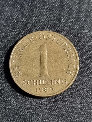 Австрия 1 шиллинг 1989