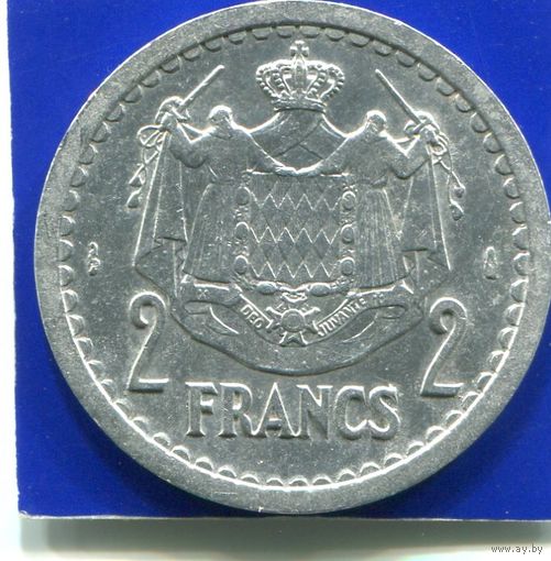 Монако 2 франка 1943