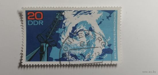 ГДР 1968. 75-летие Потсдамской обсерватории