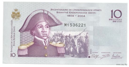 Гаити. 10 гурдов 2012 г. (1)