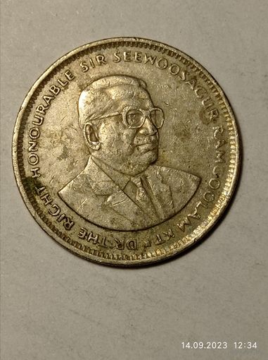 Маврикий  1  рупия 1993  года .