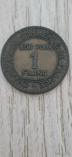 1 франк 1922, Франция
