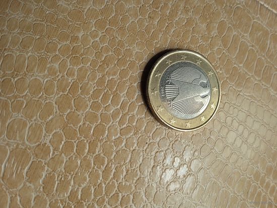 1 евро 2002 года Германия