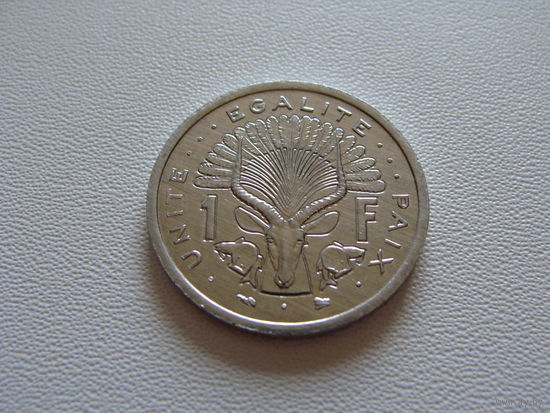 Джибути. 1 франк 1999 год  KM#20   Тираж: 382.050 шт