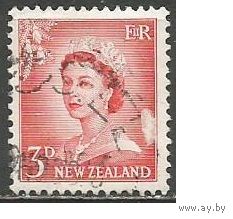 Новая Зеландия. Королева Елизавета II. 1956г. Mi#357.