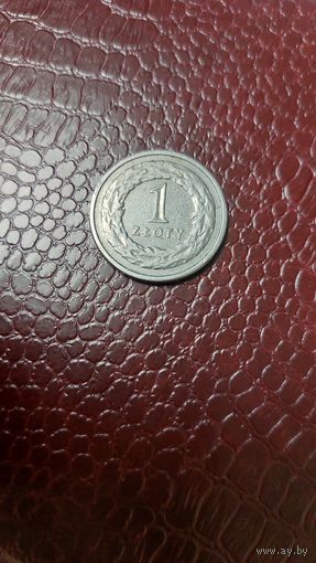 Монета 1 злотый 1994г. Польша. Хорошая!