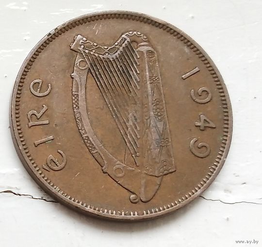 Ирландия 1 пенни, 1949 4-3-10