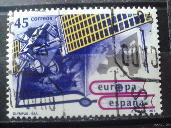 Испания 1991 Европа, космос