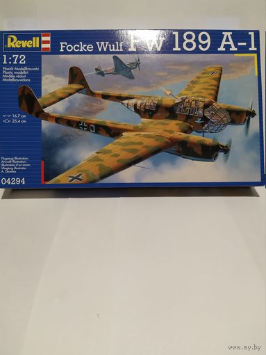 Сборная модель Focke Wulf Fw 189 A-1, Revell  04294  1:72