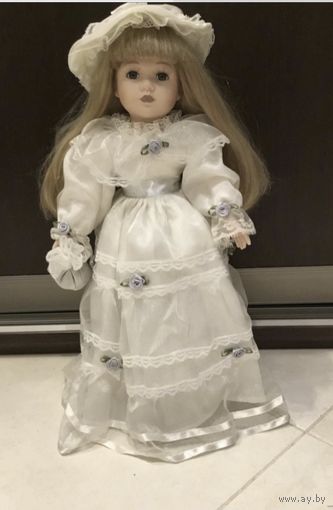 Кукла, фарфор,коллекционная, Германия.41 см