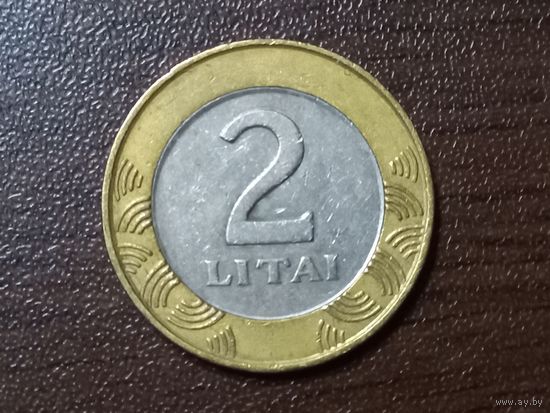 2 лита 1999 года. Литва.