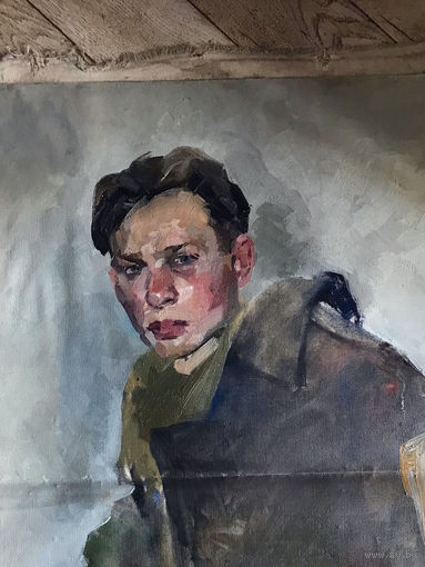 Портрет солдата 7 (60 х 80 см) - автор Ветик Михаил Афанасьевич род. 1936