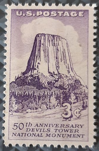 1956  -Башня Дьявола Национальный памятник - США