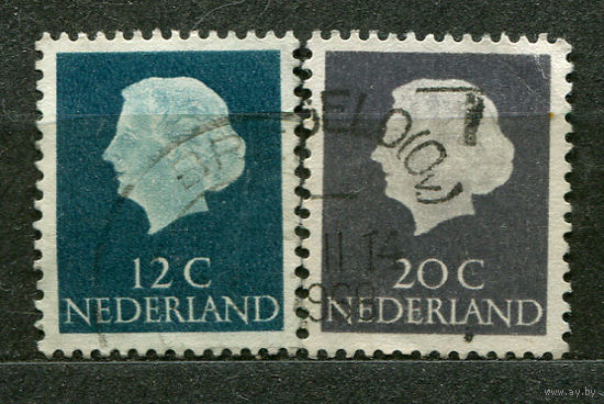Королева Юлиана. Нидерланды. 1953. Серия 2 марки