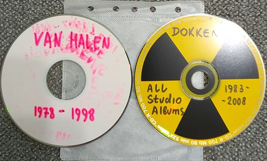 CD MP3 VAN HALEN, DOKKEN - 2 CD