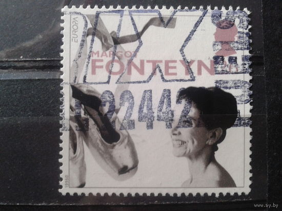 Англия 1996 Европа, женщины Михель-1,5 евро гаш