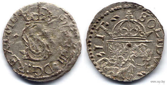 Шеляг 1614, Сигизмунд III Ваза, Вильно