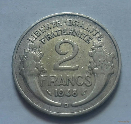 2 франка, Франция 1948 В