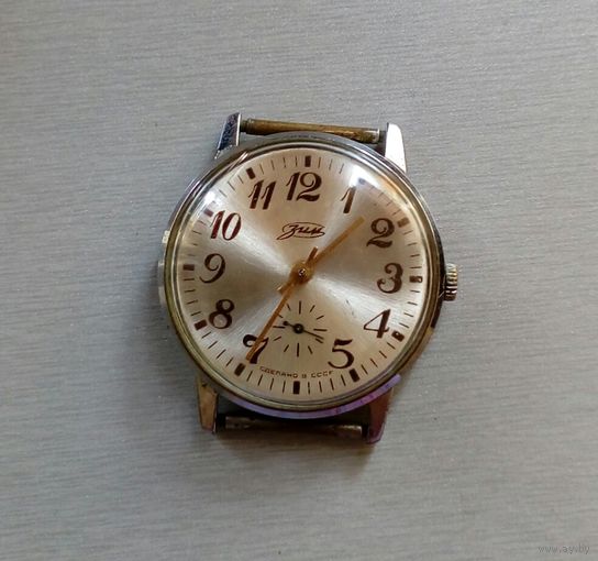Часы наручные мужские "Зим", 2602, 15 камней, Сделано в СССР