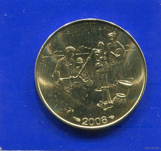 Западная Африка 10 франков 2008 UNC