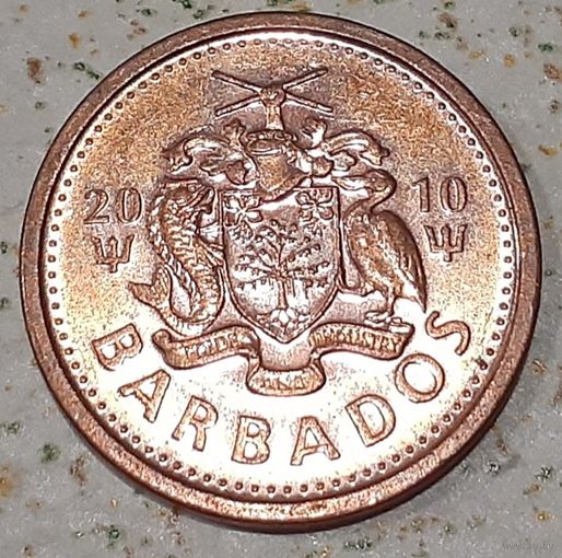 Барбадос 1 цент, 2010 (7-3-10)