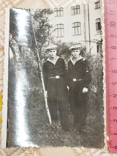 Фотография. Курсанты Военно-морского училища ВМФ СССР. 1950-е.