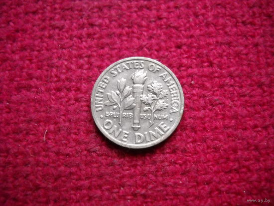 США 10 центов 1989 г. (P)