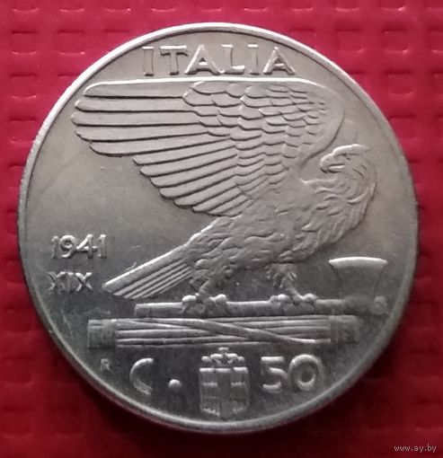 Италия 50 чентезимо 1941 г. #40634