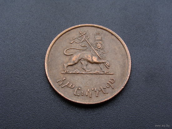 Эфиопия. 10 центов 1944 год  КМ#34  "Император Хайле Селассие"