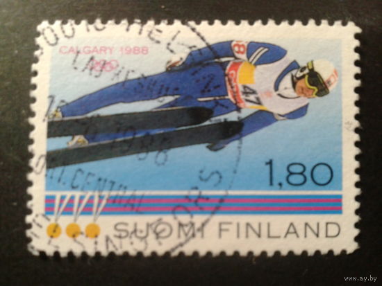 Финляндия 1988 Олимпиада в Калгари