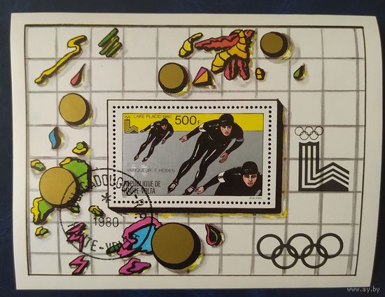 Верхняя Вольта 1980 олимпиада в Лейк-Плэсид