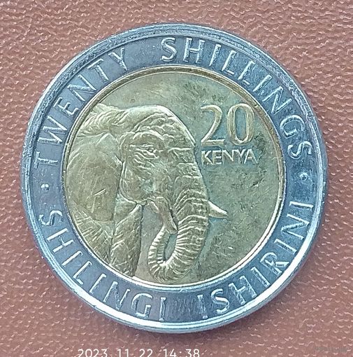 Кения 20 шиллингов, 2018