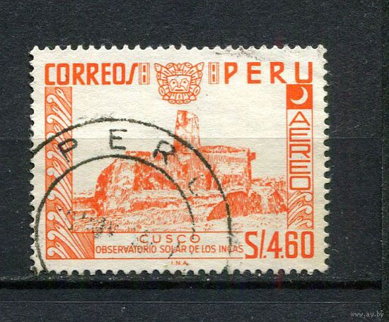 Перу - 1966 - Архитектура 4,60S - [Mi.665] - 1 марка. Гашеная.  (Лот 78CB)