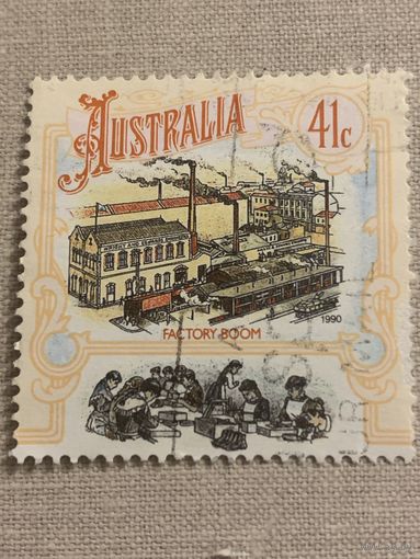Австралия 1990. Индустриализация