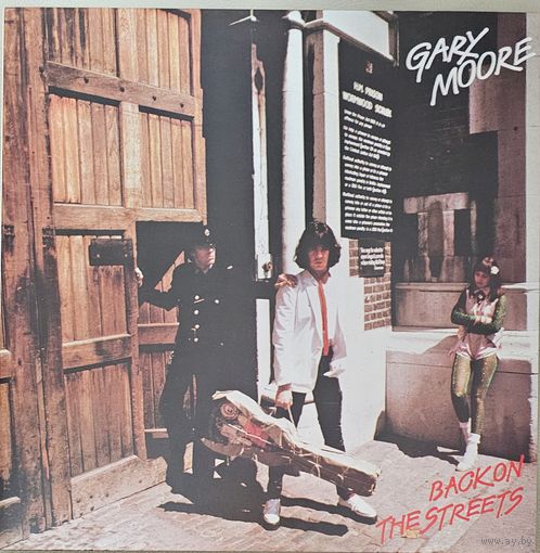 Gary Moore.  Back on the Streets (FIRST PRESSING)
