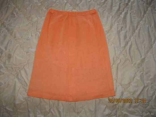 Оранжевая юбка винтаж