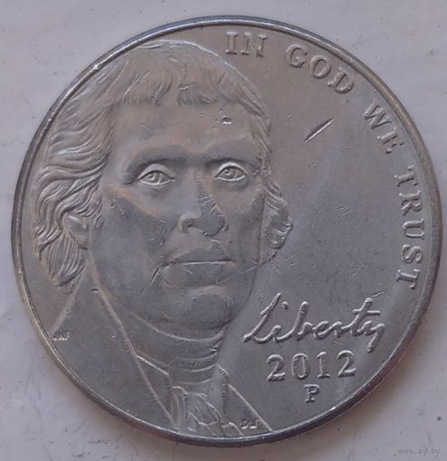 5 центов 2012 Р США. Возможен обмен