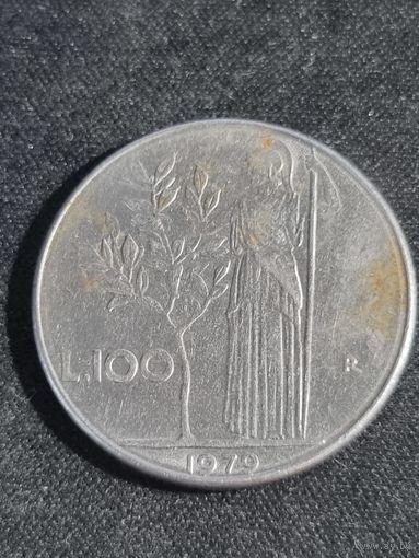 Италия 100 лир 1979