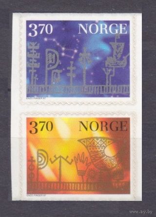 1997 Норвегия 1265Du-1266Do Рождество