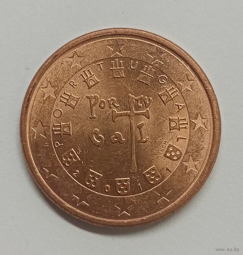 Португалия 5 евроцентов, 2011 год