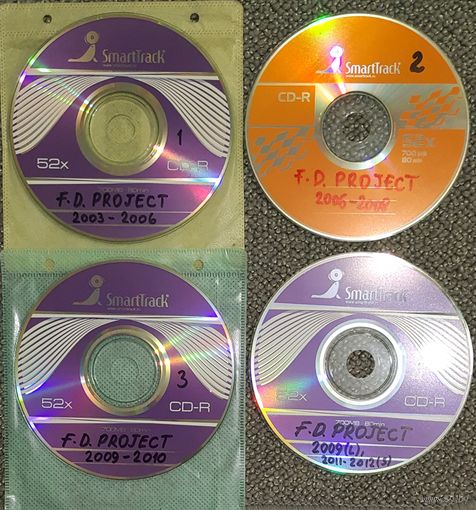 CD MP3 F.D.PROJECT - 4 CD