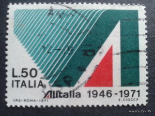 Италия 1971 эмблема гражданской авиации